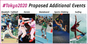 Tokyo 2020 - New Sports
