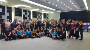 Training DanceSport in Chile