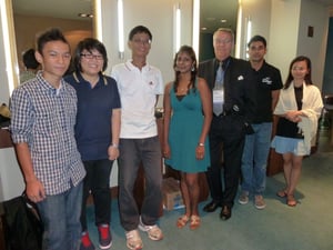 The Singapore Anti-Doping Testing team
