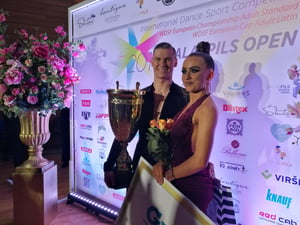 The 2019 WDSF European Cup Latin | Konstantin Gorodilov - Dominika Bergmannova, EST