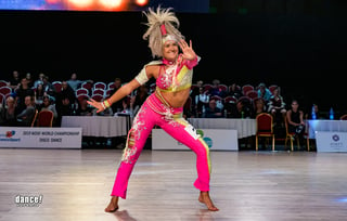2019 WDSF World Championship Disco Dance Adult Solo SF Belgrade (SRB) © Egli
