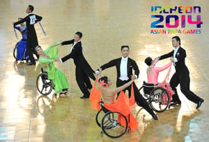 2014 Incheon Wheelchair DanceSport © IPC/APG