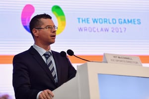 IOC Sports Director McConnell ©GAISF