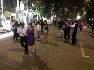 Saturday Night Downtown Hanoi
